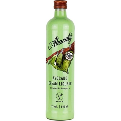 Abacaty Avocado Liquer 17% 0,5 l (čistá fľaša)