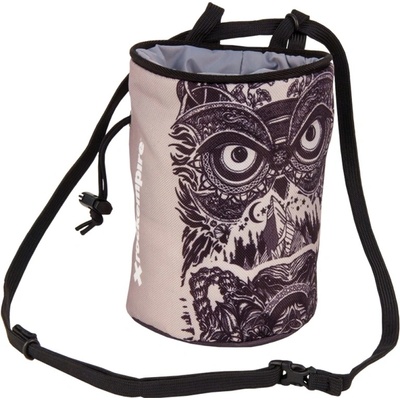 Rock Empire Chalk Bag Owl šedá