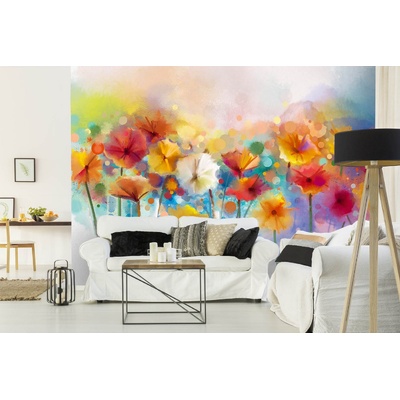 DIMEX ART Самозалепваща се флизелинова фототапета картина - акварел 375 x 250 см