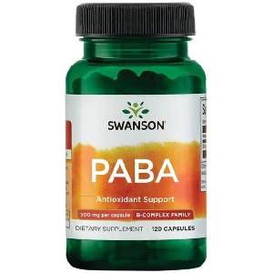 Swanson PABA, 500 mg, 120 капсули, Swanson