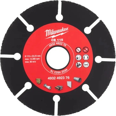 Milwaukee Karbidový kotúč 115 mm 4932492376