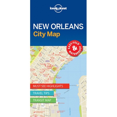 Lonely Planet New Orleans City Map Lonely Planet