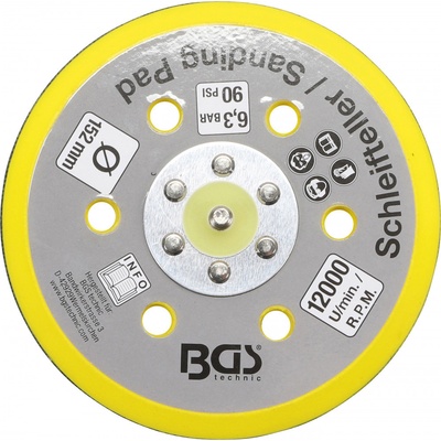 BGS technic Tanier so suchým zipsom pre BGS 3290, 8688 | Ø 152 mm (BGS 8688-23)