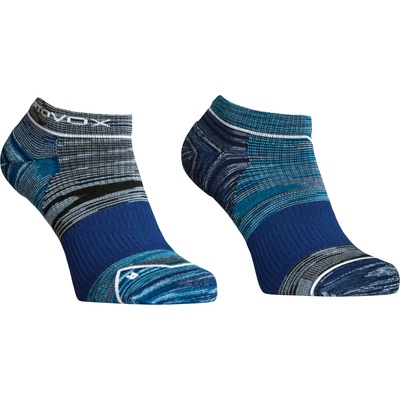 Ortovox Мъжки туристически чорапи Ortovox Alpine Low Socks Merino socks - Blue Nunatak - размер 45-47 (EU) (201-7472-0413)