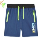 Kugo chlapecké šortky modré TM8246 modrá