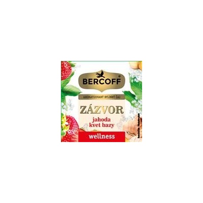 BERCOFF Zázvor JAHODA&KVĚT BEZU 10 x 2 g