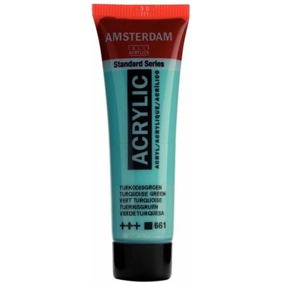 Amsterdam akrylová farba 20 ml 661 tyrkysovo zelená