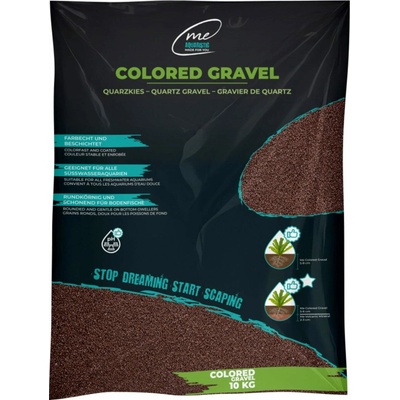 Me Colored Gravel Mocha Brown 1-2 mm 10 kg