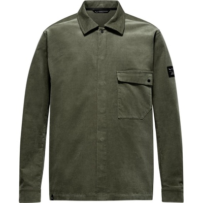 Salewa Мъжка риза с копчета Salewa Fanes Cord Overshirt Shirt - Faded Green - размер 46 (EU) (033-3368-0211)