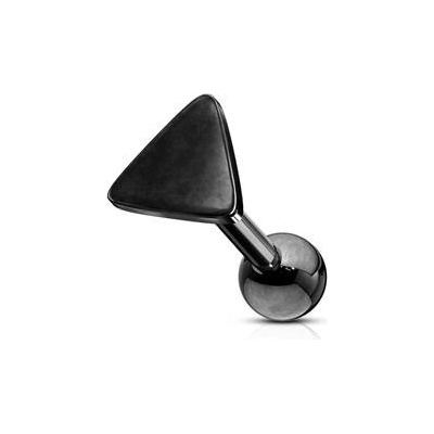 Šperky4U Cartilage piercing do ucha trojúhelník CP1054-K