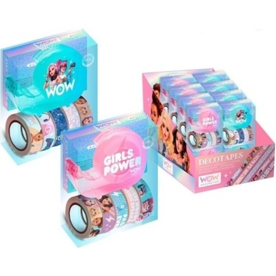Kids Euroswan Ozdobné stuhy, mix vzorov, WOW Generation KE-WOW00050