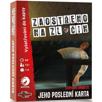 Asmodee Zaostřeno na zločin Jeho poslední karta