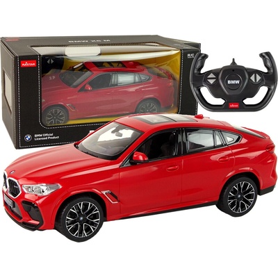 Rastar Wisam Dálkově ovládané auto BMW X6 Pilot červené měřítko 1:14