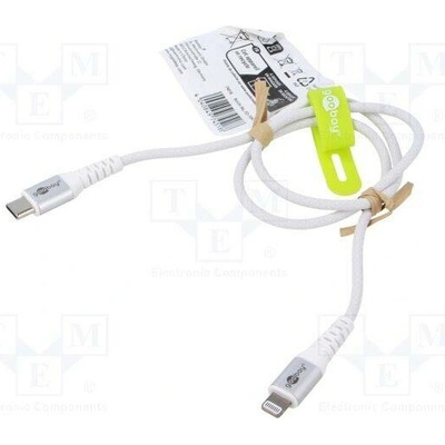 Goobay 74518 USB 2.0, vidlice Apple Lightning,USB C vidlice, 0,5m