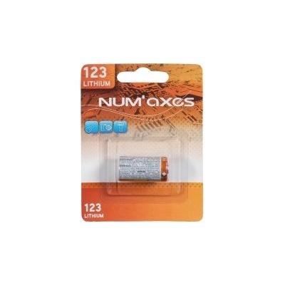 NUM'AXES Num´axes Литиева батерия cr123 blister (cpelepil043)