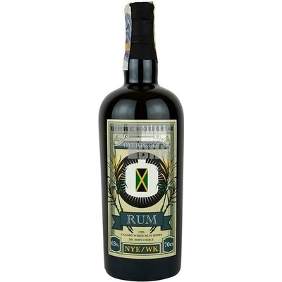Warehouse #1 Overproof White Rum NYE/WK 63% 0,7 l (holá láhev)