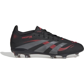 Image 1 of Adidas Юношески футболни бутонки Adidas Predator Elite Junior Firm Ground Football Boots - Black/Grey