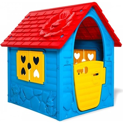 Dohány plastový domček 106 x 98 x 90 cm zelený