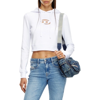 Diesel F-Slimmy-Hood-OD Sweat-Shirt biela