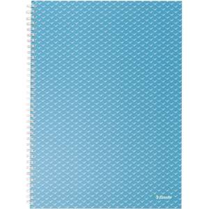 Esselte Colour "Breeze", тетрадка със спирала, A4, карирана, синя (628476)
