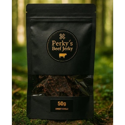 Perky´s Jerky Sušené Hovädzie Mäso Sweet Chilli 50 g