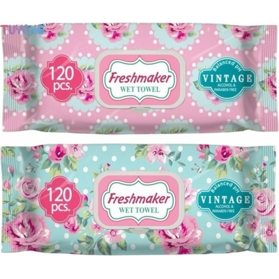 Freshmaker Vintage dětské vlhčené ubrousky 120 ks