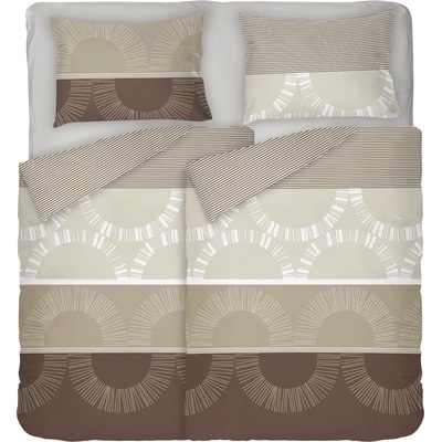 Dilios Двоен спален комплект МОКАЧИНО с два плика 100% памук