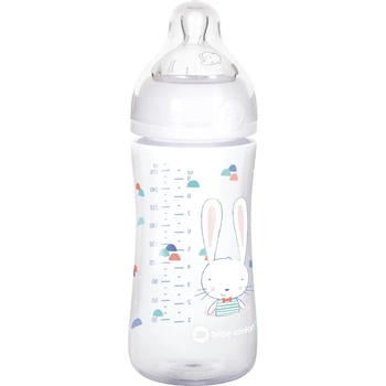 Bebeconfort Полипропиленова бутилка Bebe Confort - Emotion, Sweet Bunny, 270 ml (3102201190)