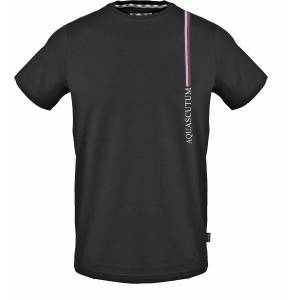 Aquascutum Тениска Aquascutum Men's T-Shirt - Black