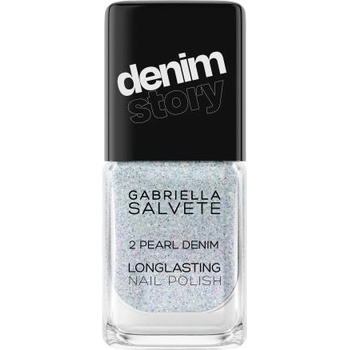 Gabriella Salvete Denim Story Longlasting Nail Polish лак за нокти 11 ml нюанс 02 Pearl Denim