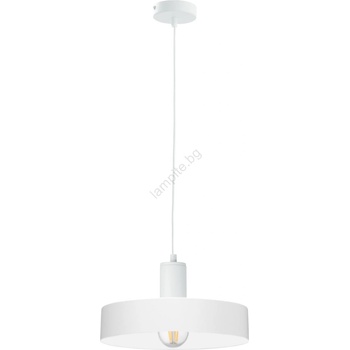 Keter Lighting Висяща лампа на кабел ARCANE 1xE27/60W/230V бяла (KE0211)