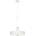 Keter Lighting Висяща лампа на кабел ARCANE 1xE27/60W/230V бяла (KE0211)