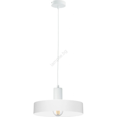 Keter Lighting Висяща лампа на кабел ARCANE 1xE27/60W/230V бяла (KE0211)