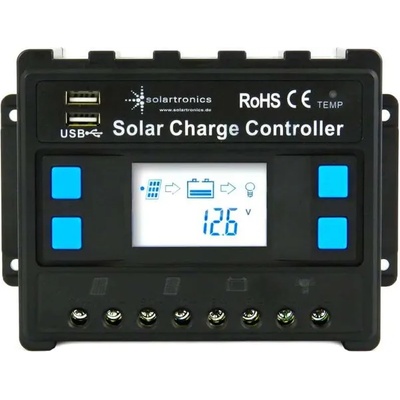 Solartronic 50a Контролер за соларна система / 12v / 24v син (050050a)