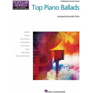 TOP PIANO BALLADS - POPULAR SO | Hal Leonard Corp, Jennifer Watts (2017)