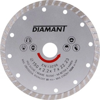 Kinekus Kotouč diamantový 150 x 22 mm KIN40321150