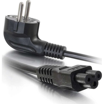 C2G 80606 захранващ кабел Черен 1 м cee7/7 c5 разклонител (80606) (80606)