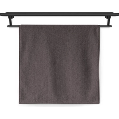 Veba COMFORT ručník hladký tmavá hnědá 70 x 140 cm