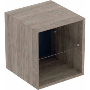 Geberit Стенен шкаф Geberit One, среден размер, американски орех хикори, 45 см (505.079.00.6)