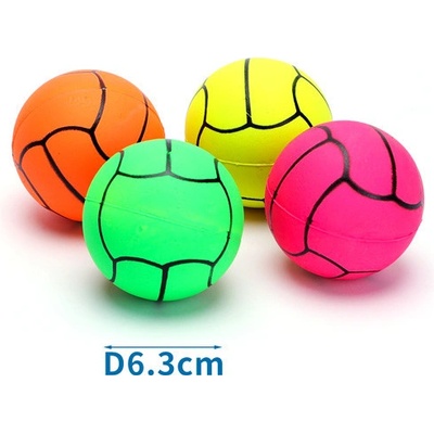 Nobleza Gumená lopta Volleyball 6,3 cm ružová