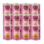 WILD FARM Пастет с пилешко месо 12x400 г - безглутенова храна за котки