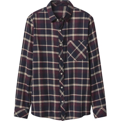 esmara Men pánská volnočasová flanelová košile červená/modrá kostkovaná – Zboží Mobilmania