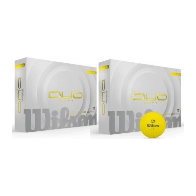 Wilson Duo Soft žluté 24 ks