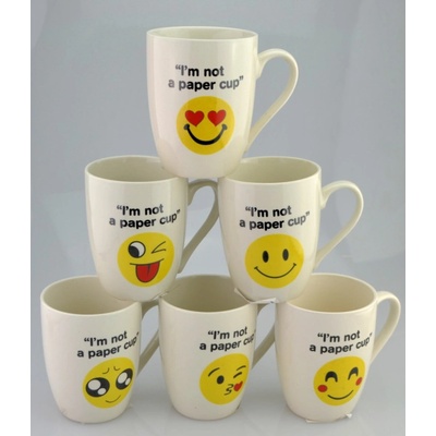 MAKRO Hrnček Emoji rôzne druhy 350 ml