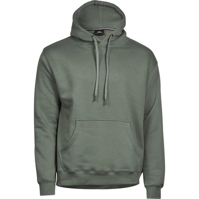 TeeJays mikina TJ 5430 s kapucí COT-185430j6201 Zelená leaf