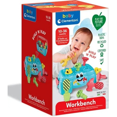 Clementoni baby Malý pracovný ponk s náradím Play For Future