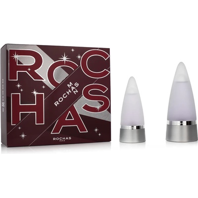 Rochas Man Подаръчен комплект EDT 100 ml + EDT 50 ml опция Cover with Big Letters