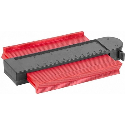 Šablona Strend Pro DG681, 125x130 mm, magnet, s uzamčením, pomůcka na obkreslení tvarů ST212574