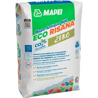 MAPEI Mape-Antique NHL Eco Risana sanačná omietka na vlhké murivo 20 kg slonovina