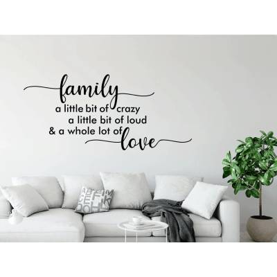 Стикер за стена изрязан 006